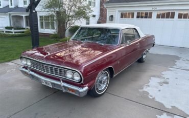 Chevrolet-Malibu-ss-1964-Ember-Red-Black-17