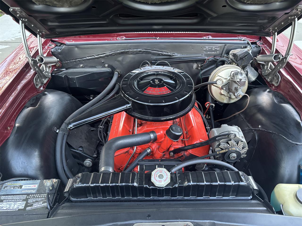 Chevrolet-Malibu-ss-1964-Ember-Red-Black-39