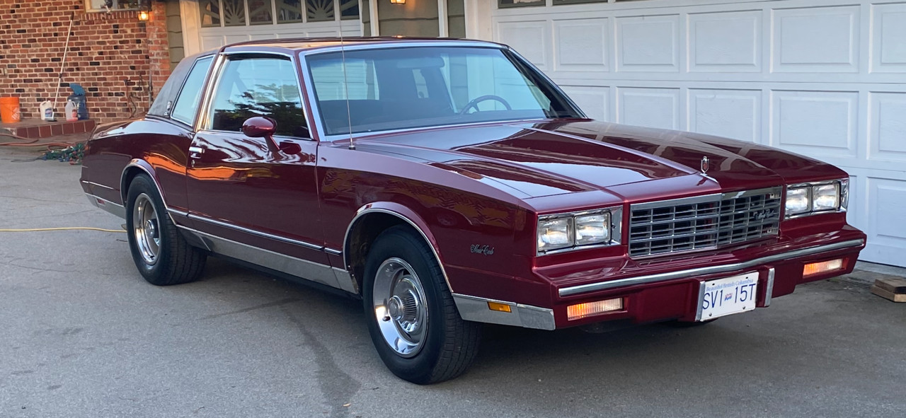 Chevrolet Monte Carlo 1983 Coupe