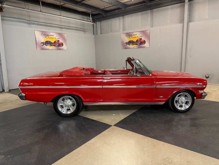 Chevrolet-Nova-1963-Red-Red-49