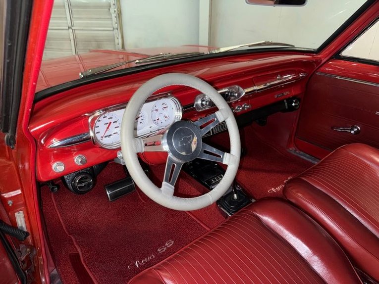 Chevrolet-Nova-1963-Red-Red-9