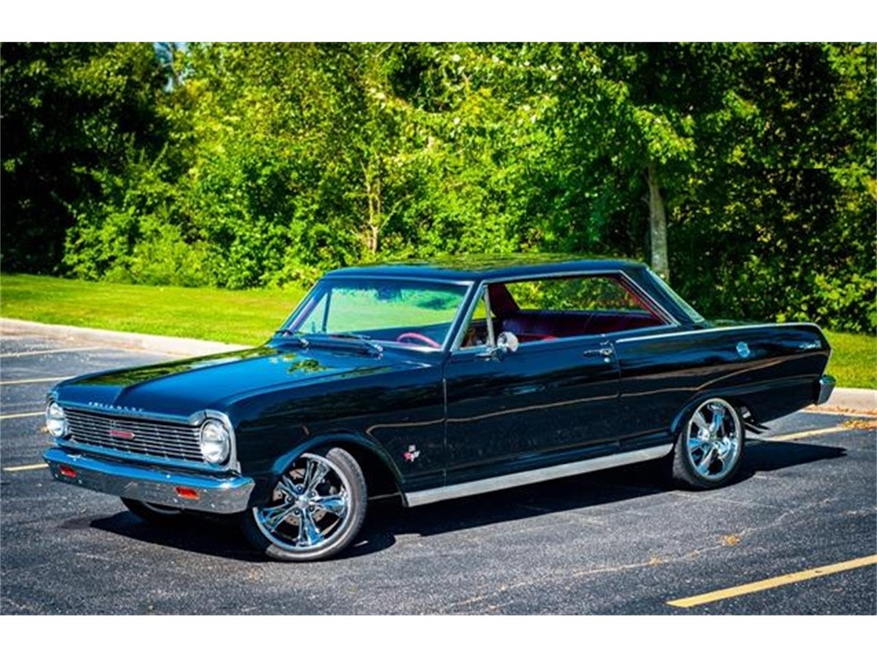 Chevrolet-Nova-1965-Metallic-Black-Red-45