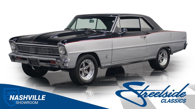 Chevrolet-Nova-1966-Black-Black-24