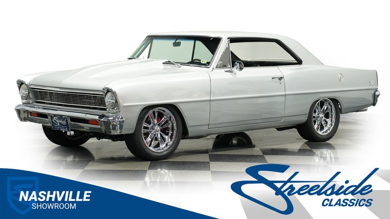 Chevrolet-Nova-1966-Silver-Black-12