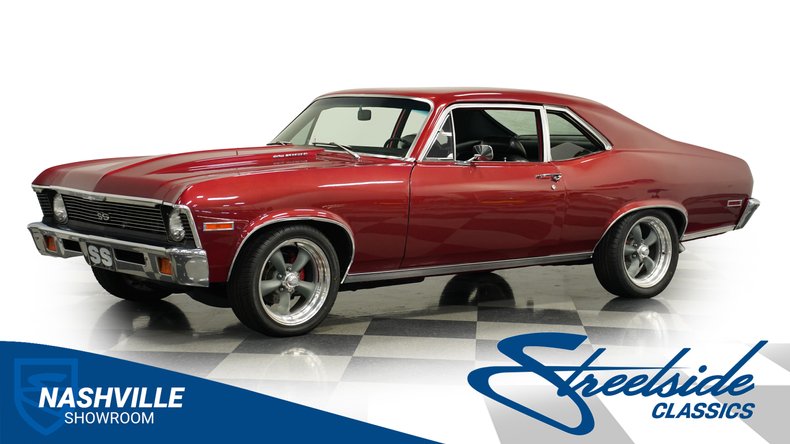 Chevrolet-Nova-1972-Maroon-Black