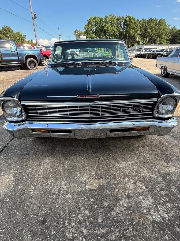 Chevrolet-Nova-SS-real-118-vin-ZA-block-4-spd-frame-off-nic-1966-1