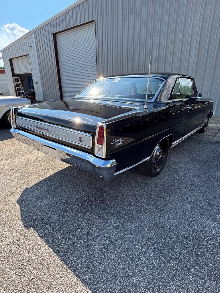 Chevrolet-Nova-SS-real-118-vin-ZA-block-4-spd-frame-off-nic-1966-2