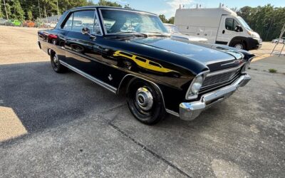 Chevrolet Nova SS real 118 vin ZA block 4 spd frame off- nic 1966 --
