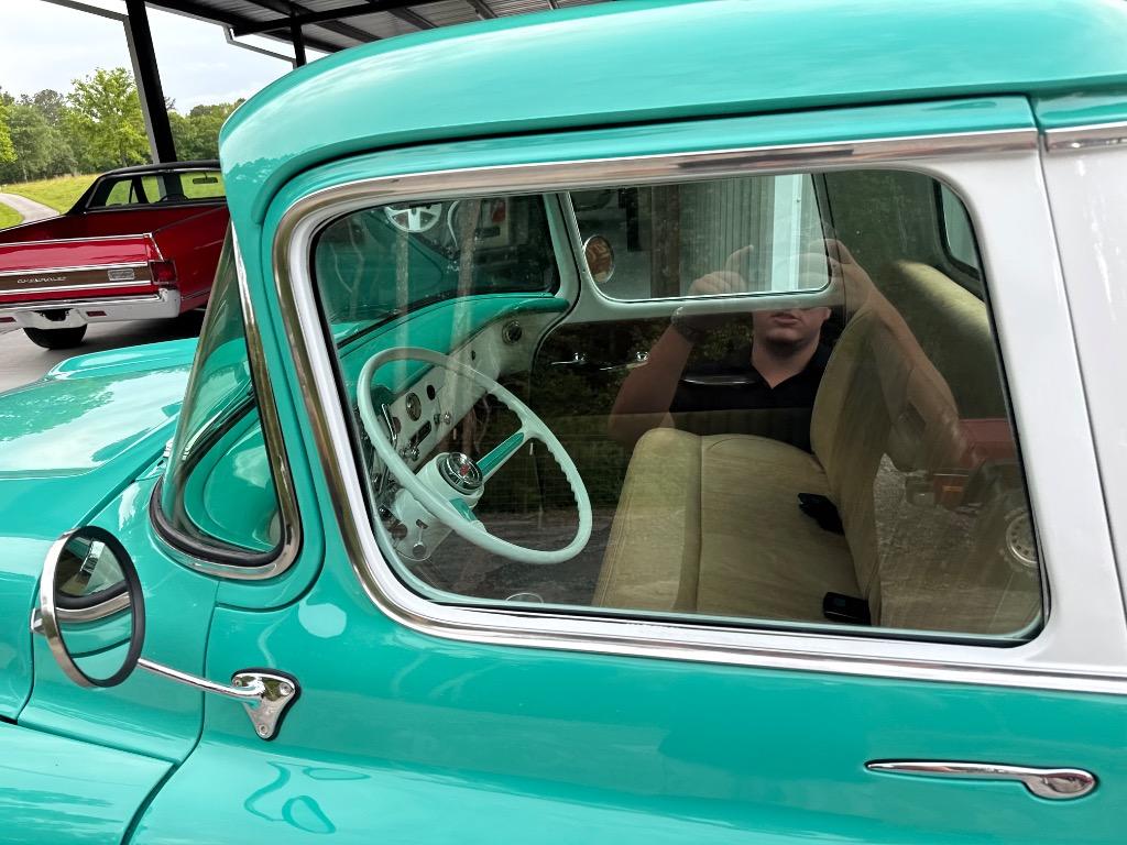 Chevrolet-Other-1959-Blue-Brown-12