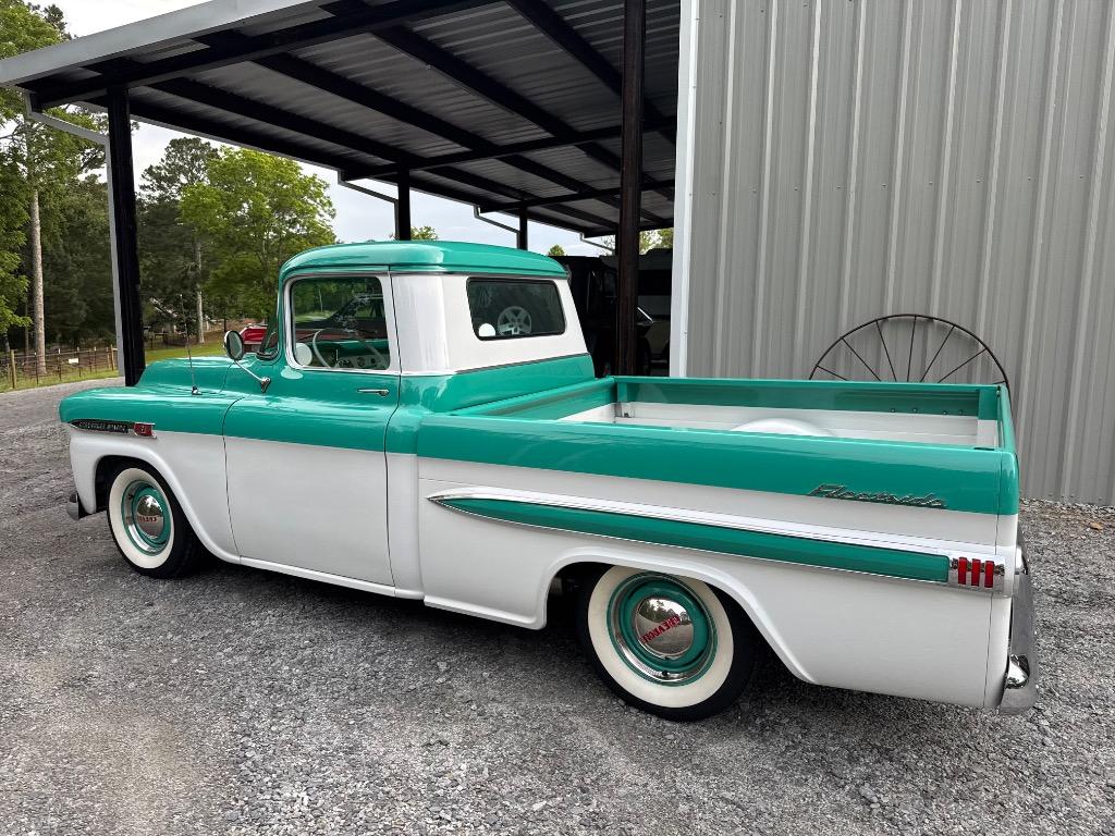 Chevrolet-Other-1959-Blue-Brown-27