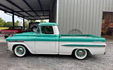 Chevrolet-Other-1959-Blue-Brown