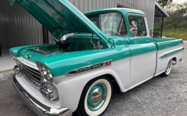 Chevrolet-Other-1959-Blue-Brown-47