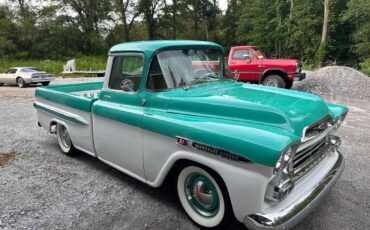 Chevrolet-Other-1959-Blue-Brown-5