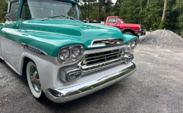 Chevrolet-Other-1959-Blue-Brown-6