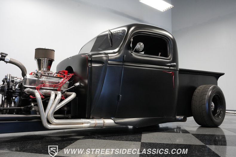 Chevrolet-Pickup-1941-Satin-Black-Black-24