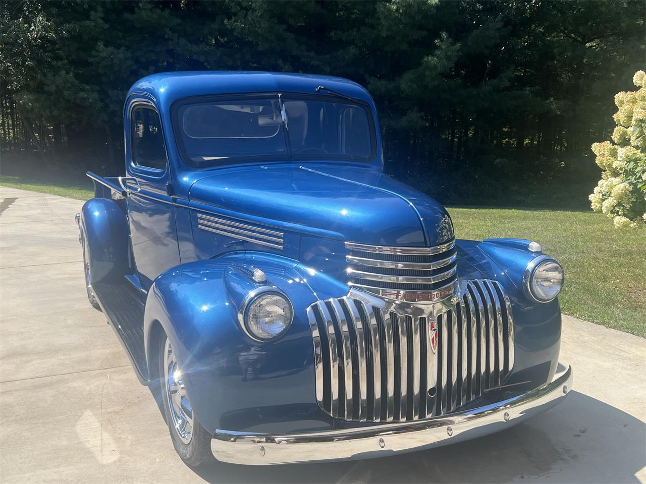 Chevrolet-Pickup-1945-Blue-Blue