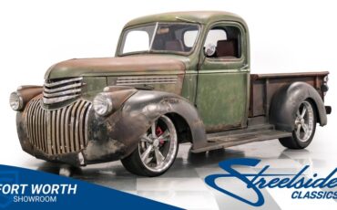 Chevrolet-Pickup-1947-Green-Patina-Saddle-34