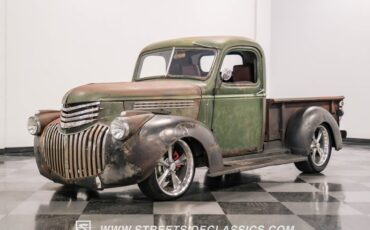 Chevrolet-Pickup-1947-Green-Patina-Saddle-5