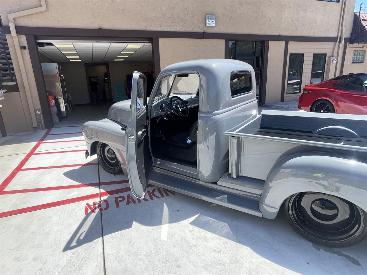 Chevrolet-Pickup-1949-Gray-Black-9