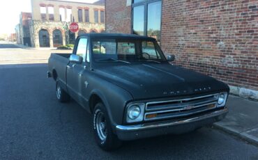 Chevrolet-Pickup-1967-Gray-Gray-10