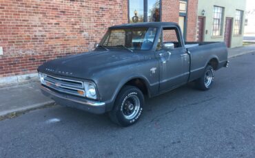 Chevrolet-Pickup-1967-Gray-Gray-7