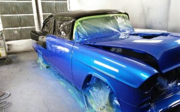 Chevrolet-Pro-street-1955-Black-Blue-Tan-Black-14
