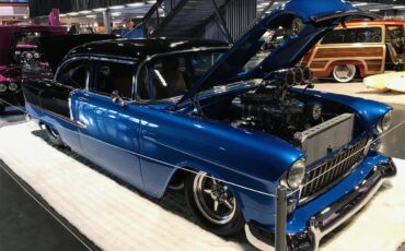 Chevrolet-Pro-street-1955-Black-Blue-Tan-Black-20