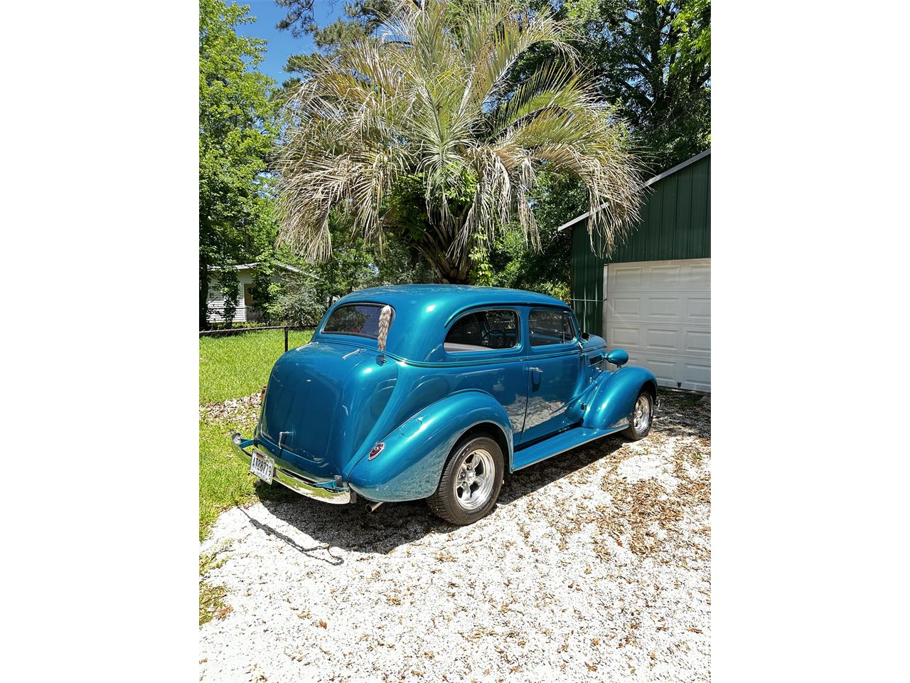 Chevrolet-Sedan-1937-Teal-Blue-1