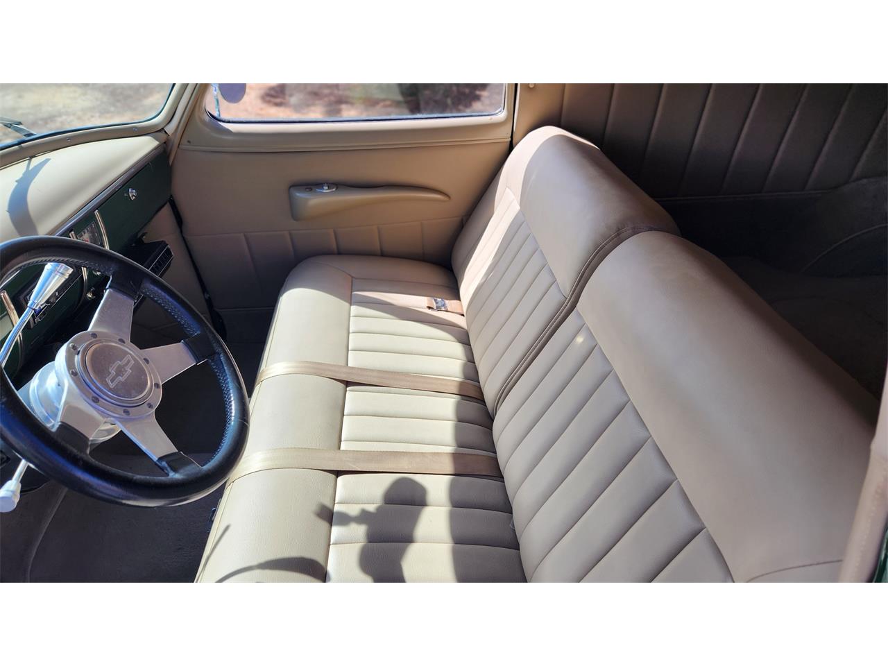 Chevrolet-Sedan-delivery-1950-Green-Tan-7