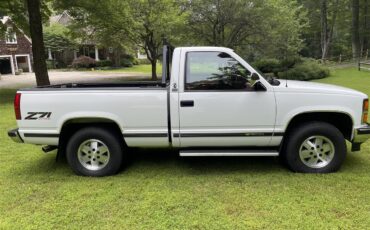 Chevrolet-Silverado-1500-1991-Arctic-Whitr-RedMaroon