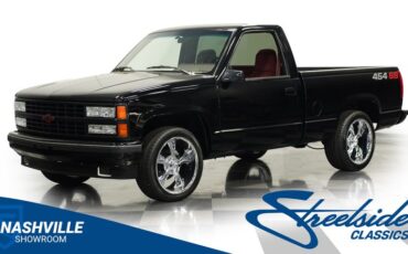 Chevrolet-Silverado-1990-Onyx-Black-Dark-Red-10
