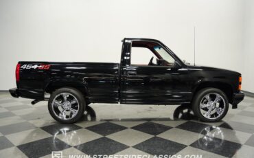 Chevrolet-Silverado-1990-Onyx-Black-Dark-Red-16
