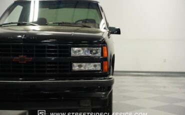 Chevrolet-Silverado-1990-Onyx-Black-Dark-Red-20