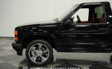 Chevrolet-Silverado-1990-Onyx-Black-Dark-Red-23