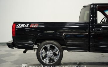 Chevrolet-Silverado-1990-Onyx-Black-Dark-Red-26