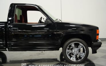 Chevrolet-Silverado-1990-Onyx-Black-Dark-Red-27
