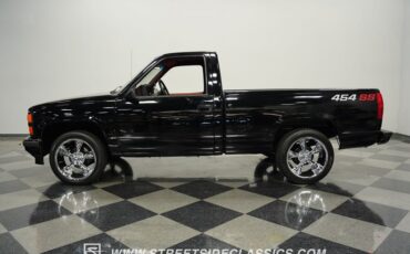 Chevrolet-Silverado-1990-Onyx-Black-Dark-Red