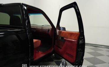 Chevrolet-Silverado-1990-Onyx-Black-Dark-Red-43