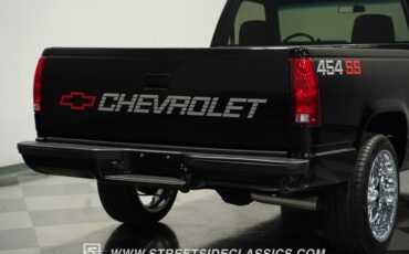 Chevrolet-Silverado-1990-Onyx-Black-Dark-Red-45