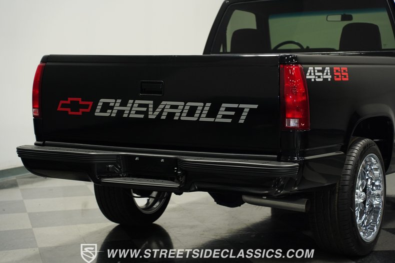 Chevrolet-Silverado-1990-Onyx-Black-Dark-Red-45