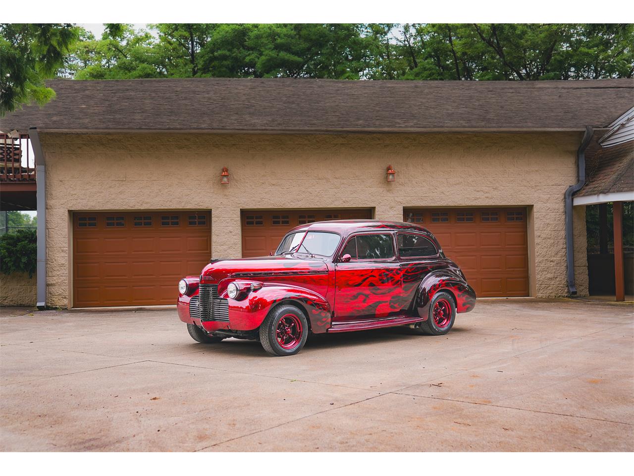 Chevrolet-Special-deluxe-1940-Cherry-Red-Black-1