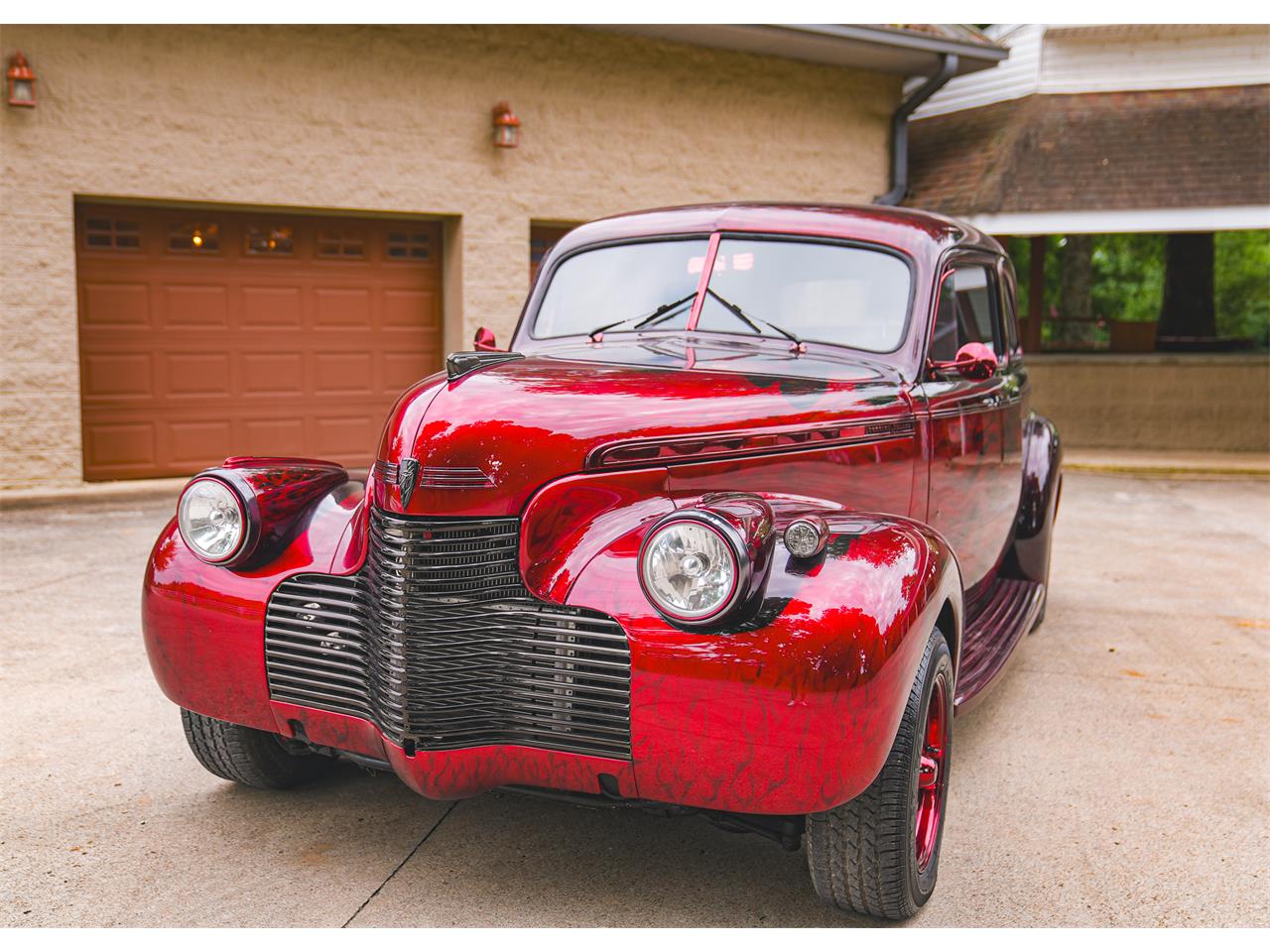 Chevrolet-Special-deluxe-1940-Cherry-Red-Black-5