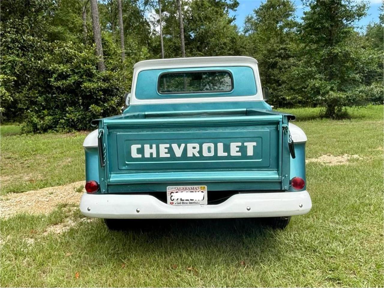 Chevrolet-Stepside-1965-Green-Gray-3