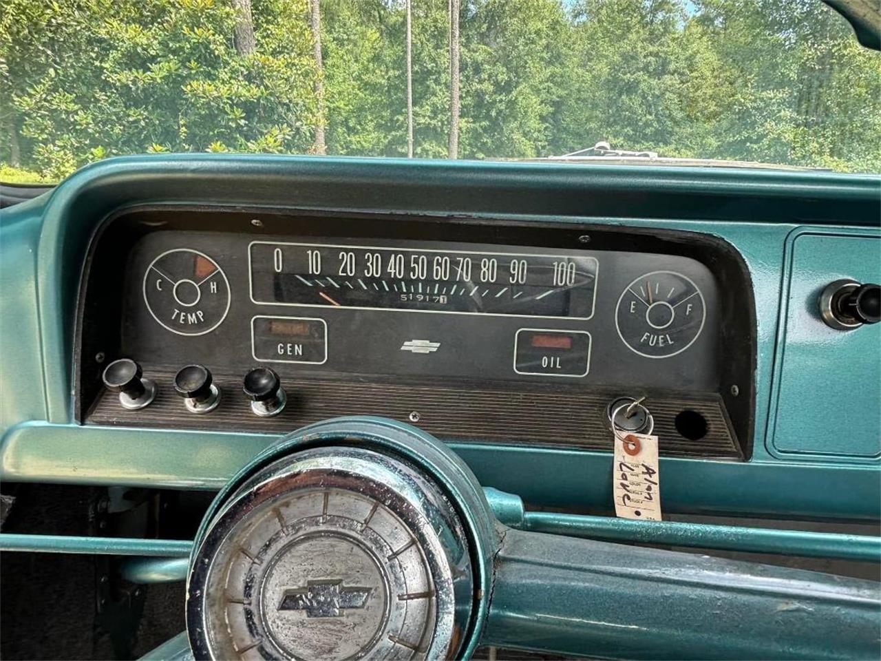 Chevrolet-Stepside-1965-Green-Gray-7