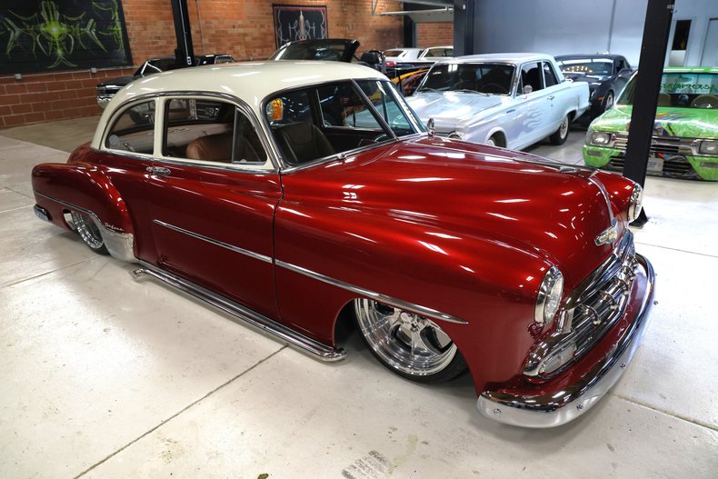 Chevrolet-Styleline-1952-Red-Brown-14