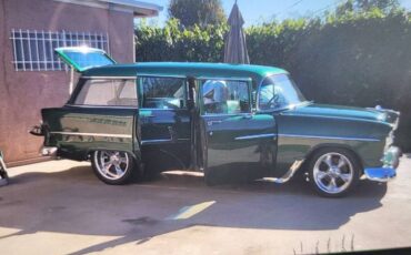 Chevrolet-Wagon-1955-Green-16
