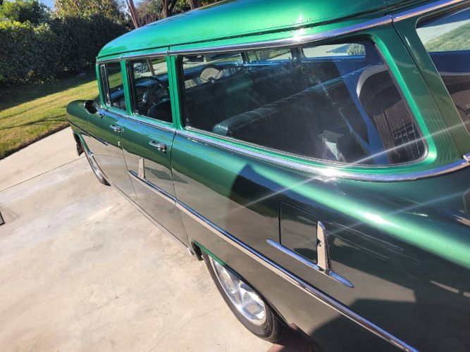 Chevrolet-Wagon-1955-Green-2