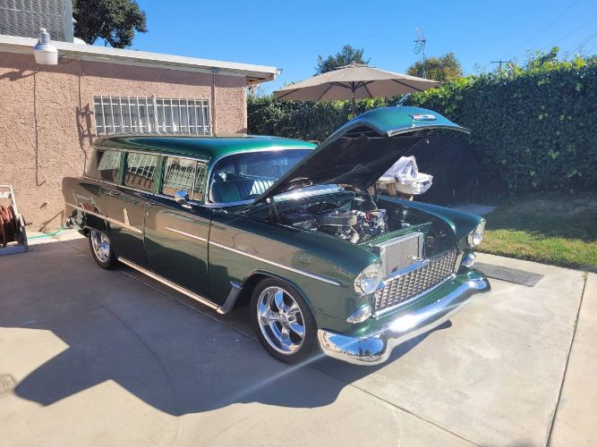 Chevrolet-Wagon-1955-Green-9