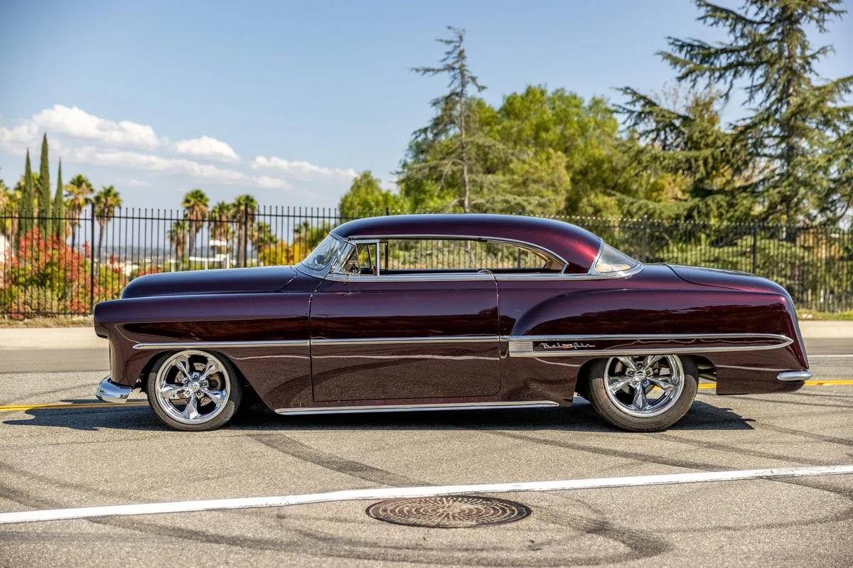 Chevrolet-bel-air-1954-red-1