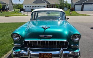 Chevrolet-bel-air-1955-green-1